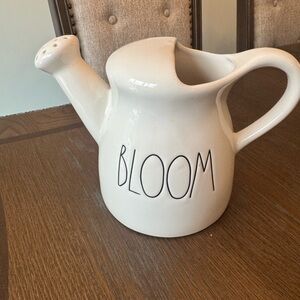 Rae Dunn Cream Ceramic Watering Can